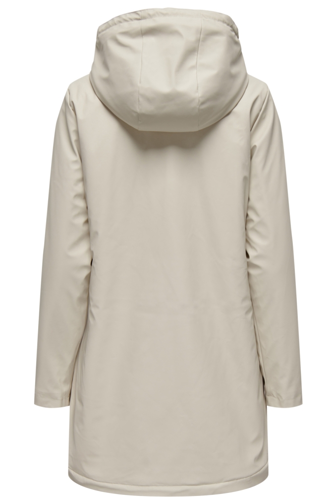 ONLSALLY RAINCOAT OTW NOOS 15206116 Oatmeal/WHITE TEDD